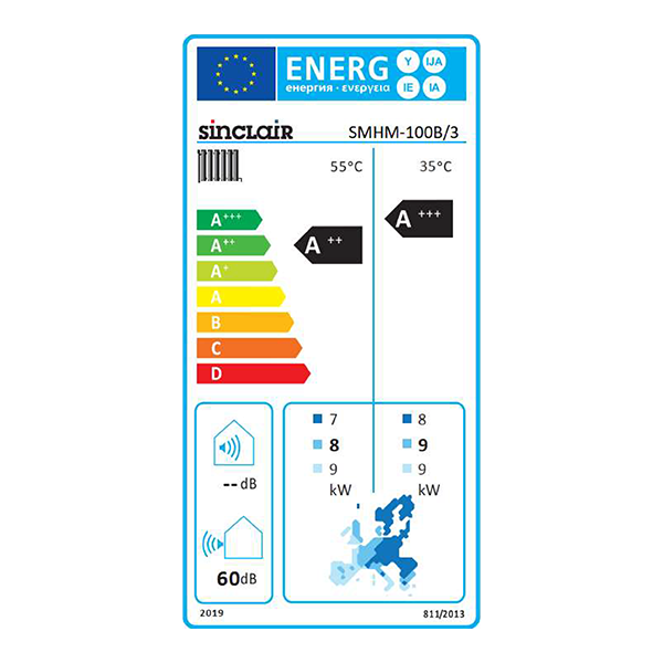 SINCLAIR S-THERM YUKON MONOBLOK 10kW SMHM-100B/3